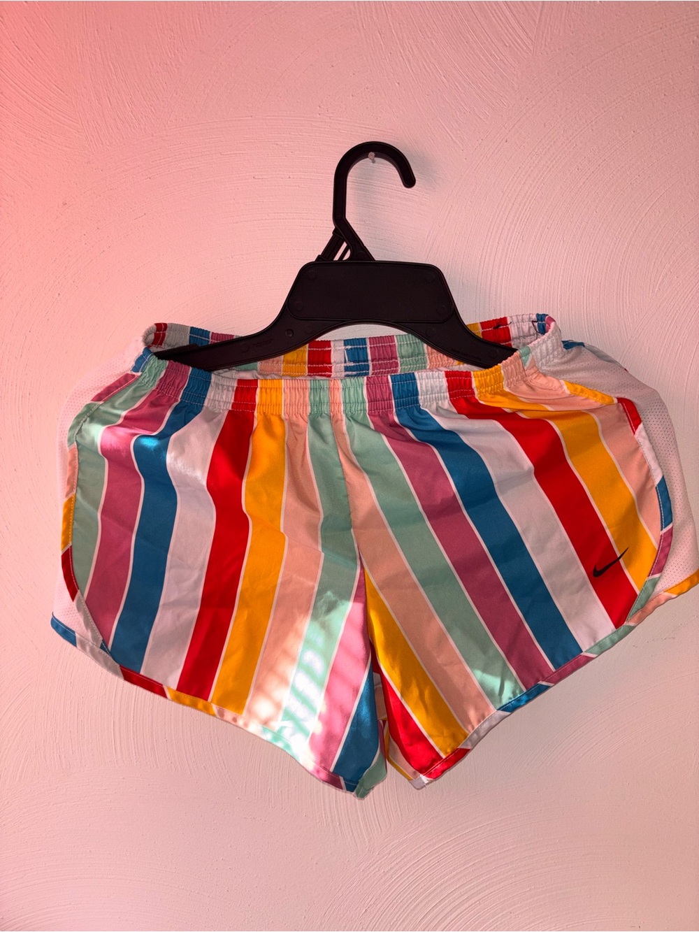 Nike Tempo Multistripe Athletic Shorts Size L